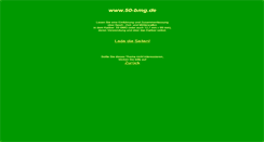 Desktop Screenshot of 50-bmg.de